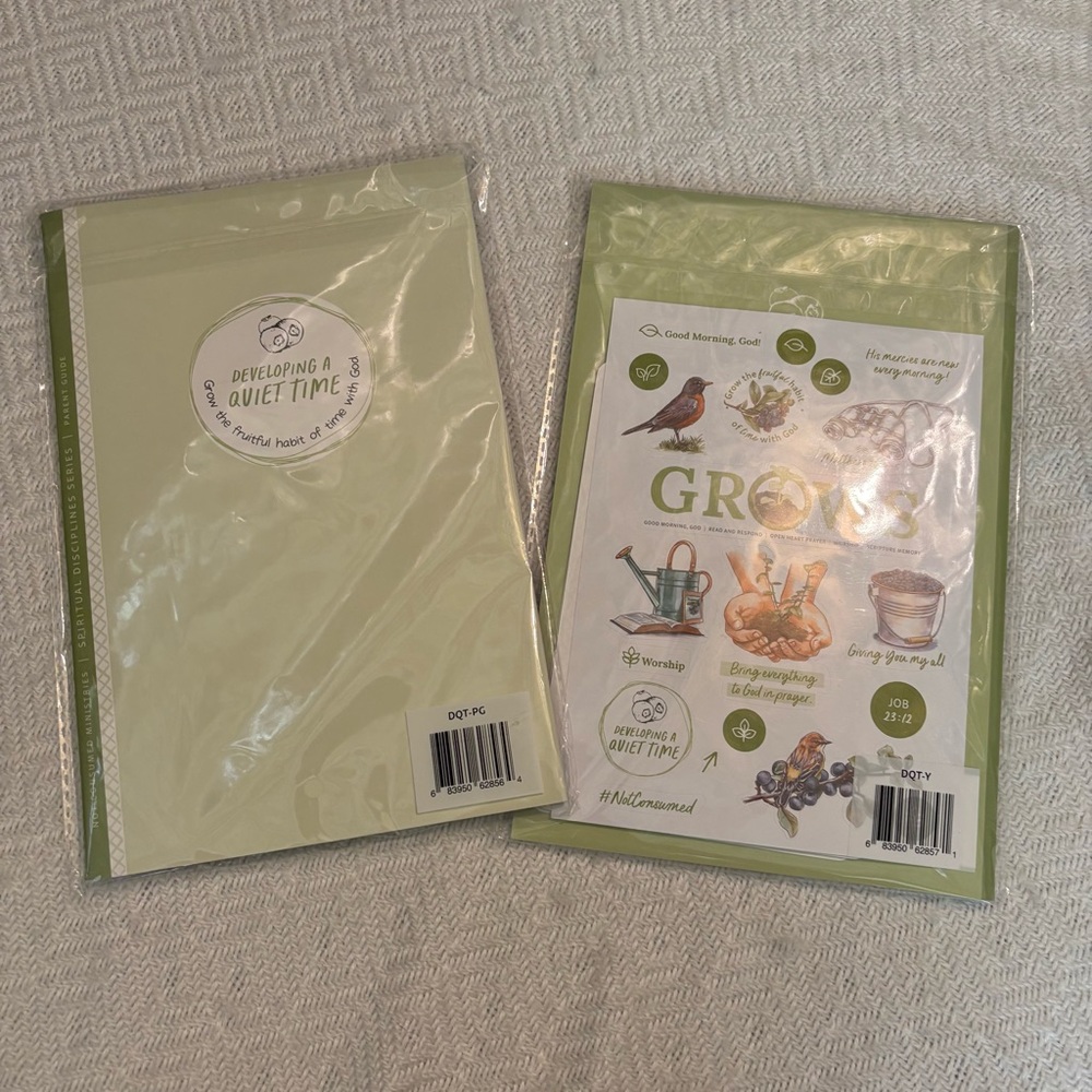 Not Consumed Developing a Quiet Time Journal Parent Guide and Youth Book